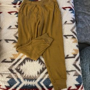 Aerie waffle joggers NWOT